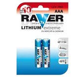 Baterie RAVER 2x AAA LITHIUM foto