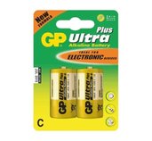 Alkalická baterie GP Ultra Plus 2x C foto