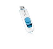 ADATA USB C008 32GB WHITE/BLUE foto