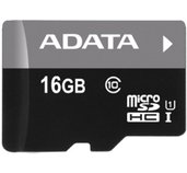 ADATA 16GB MicroSDHC Premier,class 10,with Adapter foto
