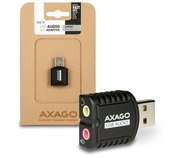 AXAGO USB2.0 - stereo audio MINI adapter foto