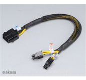 Redukce z 8pin (M) na 8pin (2x4pin) - 30 cm foto