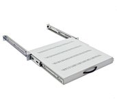 19” výsuv.polička 550mm plnovýsuv,nosn.45kg černá foto