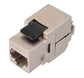 10G keystone Solarix CAT6A STP RJ45 samořezný foto