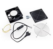 Ventilátor-sada,230V,50Hz, 0.09 A, 15W 160m3/h foto