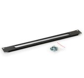 19” průchozí panel 1U foto