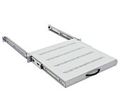 19” výsuv.polička 450mm plnovýsuv,nosn.30kg šedá foto