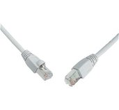 Patch kabel CAT6 UTP PVC 1m šedý foto