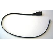 QD Cord to RJ10, straight, 0,5 meters foto