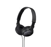 SONY sluchátka MDR-ZX110 černé foto