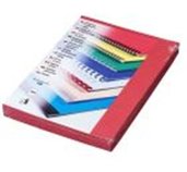 Kartonové desky Delta A4, 250g, červená foto