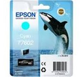 Epson T7602 Ink Cartridge Cyan foto