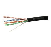 DATACOM UTP drát Cat5e 100m samonosný OUTDOOR blk foto