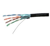 DATACOM FTP drát Cat5e 100m samonosný OUTDOOR blk foto