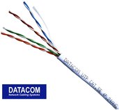DATACOM UTP Cat5e PVC kabel 305m (drát), bílý foto
