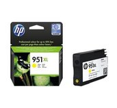 HP 951 XL žlutá inkoustová kazeta, CN048AE foto