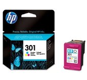HP 301 tříbarevná inkoustová kazeta, CH562EE foto