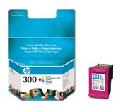 HP 300 - 3 barevná inkoustová kazeta, CC643EE foto