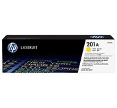 HP 201A tisková kazeta žlutá, CF402A foto