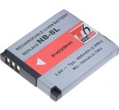 Baterie T6 power Canon NB-8L, 800mAh, černá foto