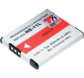 Baterie T6 power Canon NB-11L, 600mAh, šedá foto