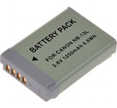 Baterie T6 power Canon NB-13L, 1250mAh, šedá foto