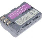 Baterie T6 power Nikon EN-EL3e, 1500mAh, šedá foto