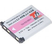 Baterie T6 power Olympus Li-40B, Li-42B, D-Li63, 700mAh, černá foto