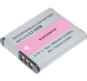 Baterie T6 power Olympus Li-50B, 800mAh, černá foto