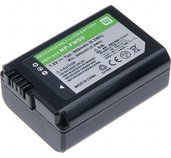 Baterie T6 power Sony NP-FW50, 1080mAh, černá foto