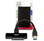 AXAGON USB3.0 - SATA 6G UASP HDD adapter, pouzdro foto
