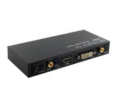 4World Převodník DVI + Optical + Coaxial na HDMI foto