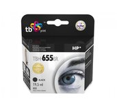 Ink. kazeta TB kompatibilní s HP 655, Black, ref. foto