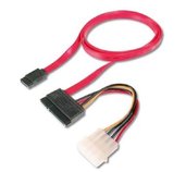 Redukce napájení SATA + 0,5 m datový kabel SATA foto