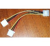 Napájecí kabel 5.25’’ -> 2x5.25’’ foto