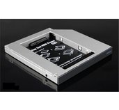 AKASA redukce pro 2,5” HDD místo SATA mech. v NB foto