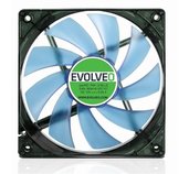 EVOLVEO ventilátor 120mm, LED modrý foto