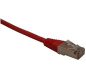 Patch cord FTP cat5e 0,25M červený foto