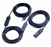 PremiumCord USB 3.0 repeater a prodluž. kabel 15m foto
