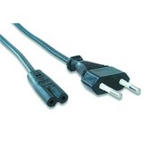 Síťový kabel VDE 220/230V, 1,8 m (napájecí 2 piny) foto