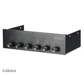 AKASA kontrolní panel 6 ventilátorů foto