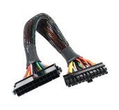 Prodlužovací kabel 24 pin(M) na 20+4 pin(F) - 30cm foto
