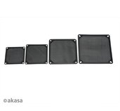 AKASA 8cm Aluminium fan filter foto