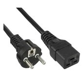 PremiumCord Kabel síťový k počítači 230V 16A 3m  IEC 320 C19 konektor foto