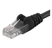 PremiumCord Patch kabel UTP RJ45-RJ45 level 5e 2m černá foto