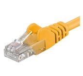 PremiumCord Patch kabel UTP RJ45-RJ45 level 5e 1m žlutá foto