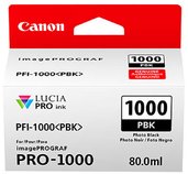 Canon PFI-1000 PBK, photo černý foto
