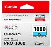 Canon PFI-1000 PC, photo azurový foto