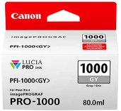 Canon PFI-1000 GY, šedý foto