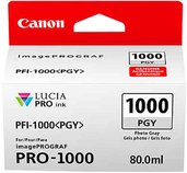 Canon PFI-1000 PGY, photo šedý foto